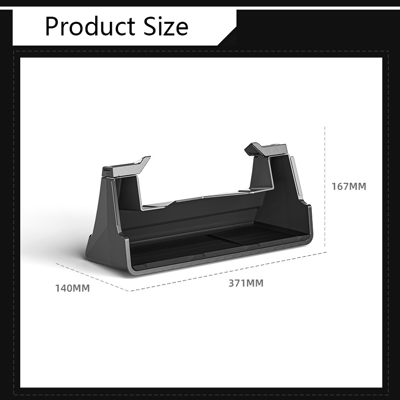 Under Screen Hidden Storage Box for Cybertruck-TESGOD