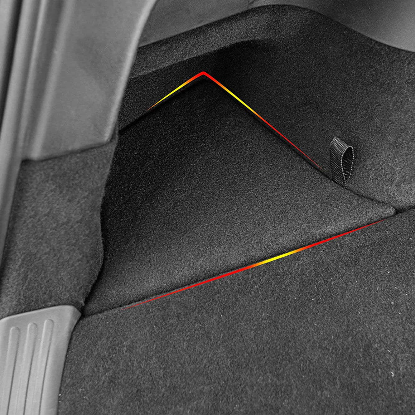 Trunk Side Storage Boxes for Tesla Model 3（2021-2025+）/ Y（2020-2025+）(2pcs)-TESGOD