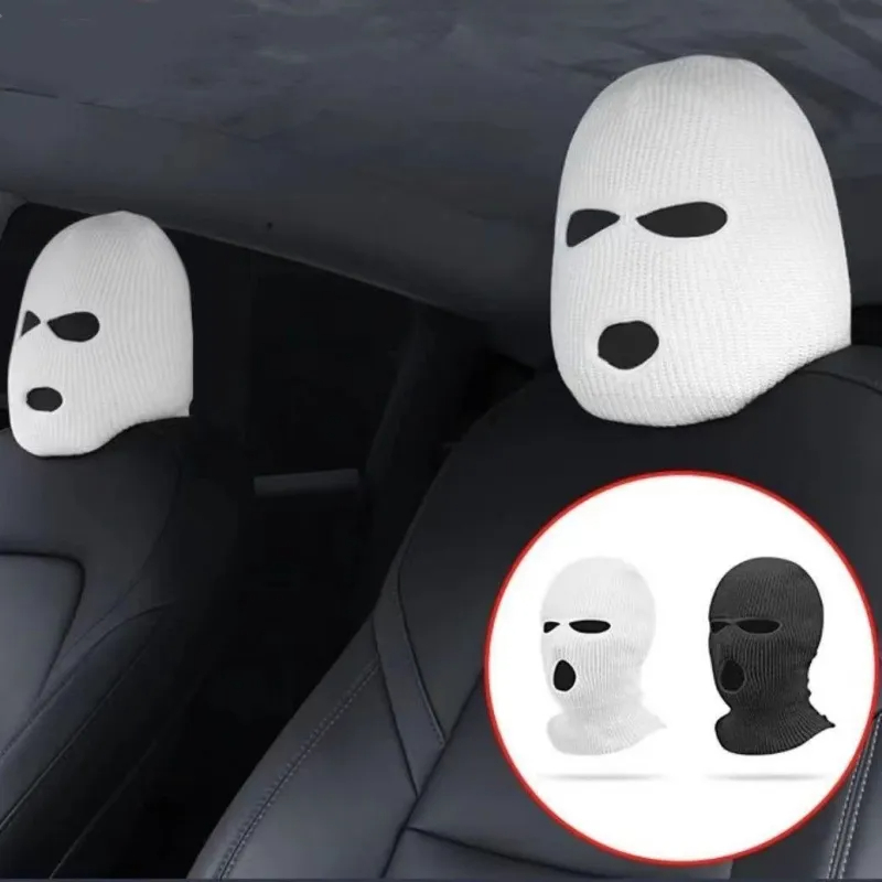 Personalized Headrest Cover Funny Hat for Tesla Model S/3/X/Y-TESGOD