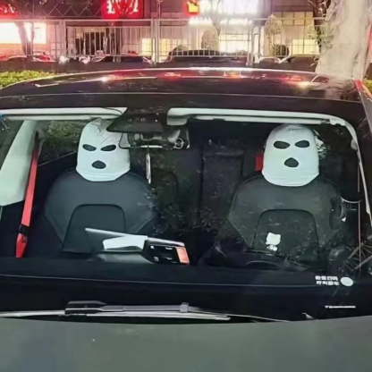 Personalized Headrest Cover Funny Hat for Tesla Model S/3/X/Y-TESGOD