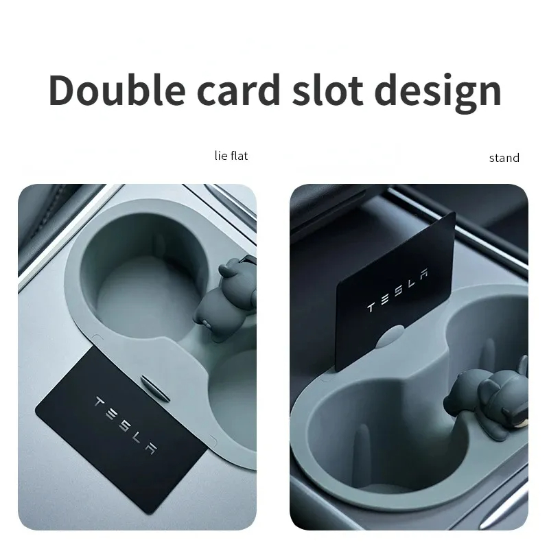 Portavasos Consola Central Tesla Model 3/Y-TESGOD