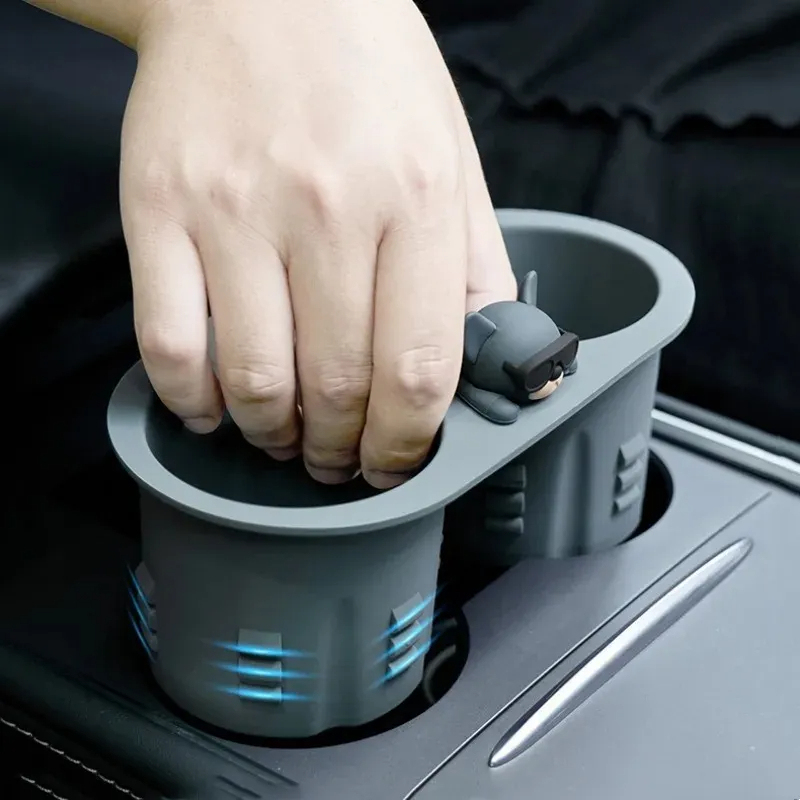 Portavasos Consola Central Tesla Model 3/Y-TESGOD