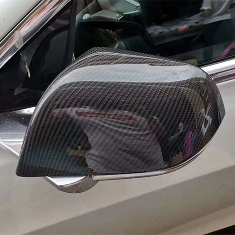 Precision Carbon Fiber Side Mirror Caps for Tesla Model S (1 Pair)-TESGOD