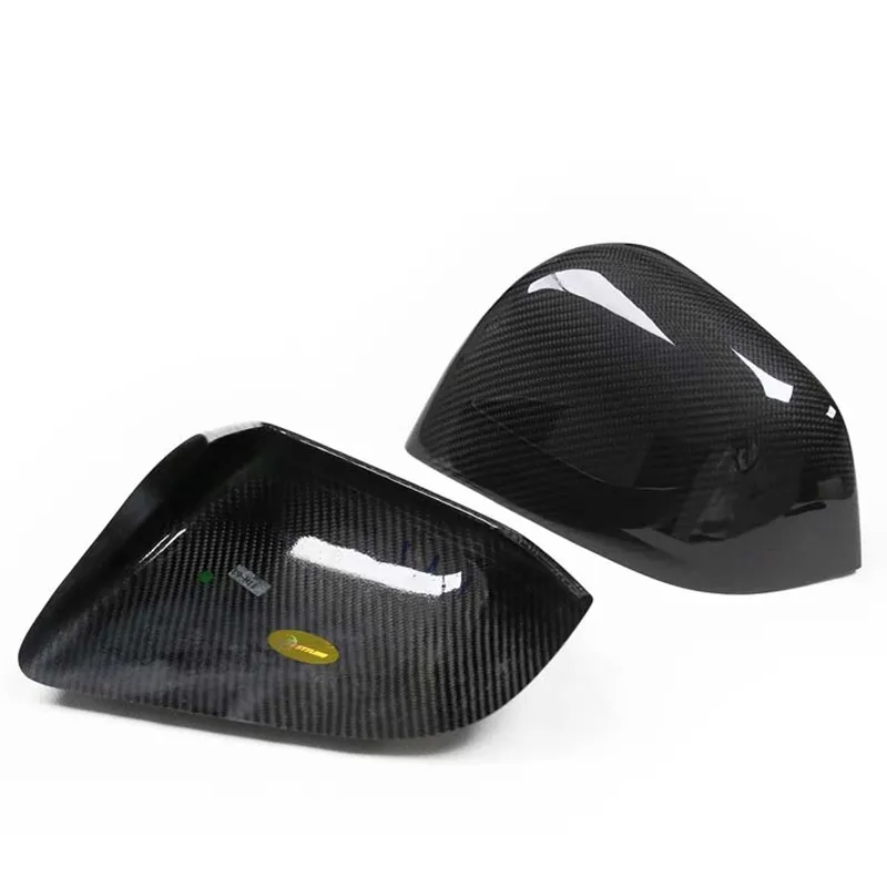 Precision Carbon Fiber Side Mirror Caps for Tesla Model S (1 Pair)-TESGOD