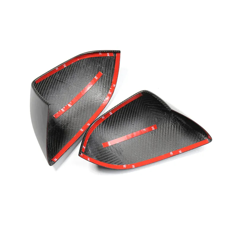Carbon Fiber Side Mirror Covers (1 Pair) for Tesla Model 3 (2017-2023.10) / Model Y (2020-2024)-TESGOD