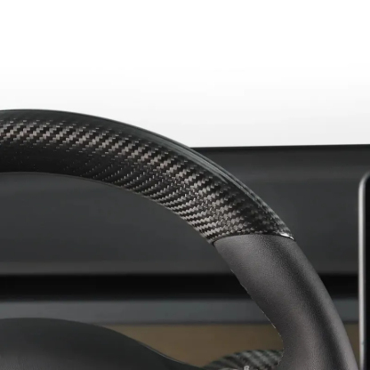 Real Carbon Fiber Steering Wheel Cover for Tesla Model Y/3 Highland-TESGOD