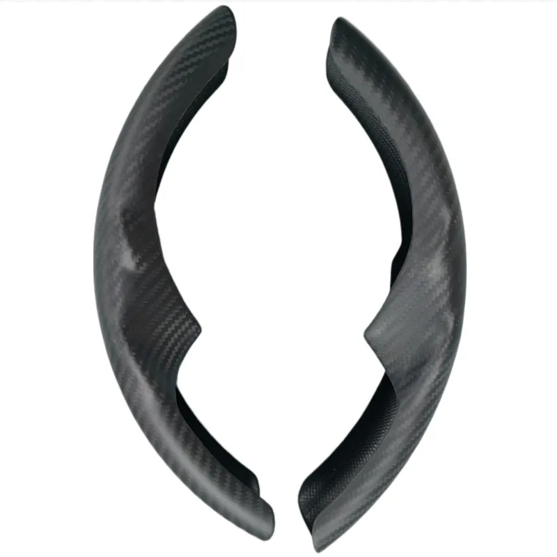 Real Carbon Fiber Steering Wheel Cover for Tesla Model Y/3 Highland-TESGOD