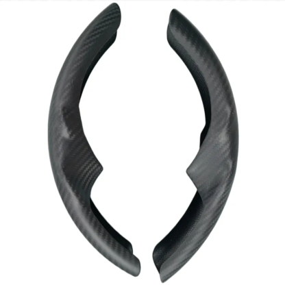 Real Carbon Fiber Steering Wheel Cover for Tesla Model Y/3 Highland-TESGOD