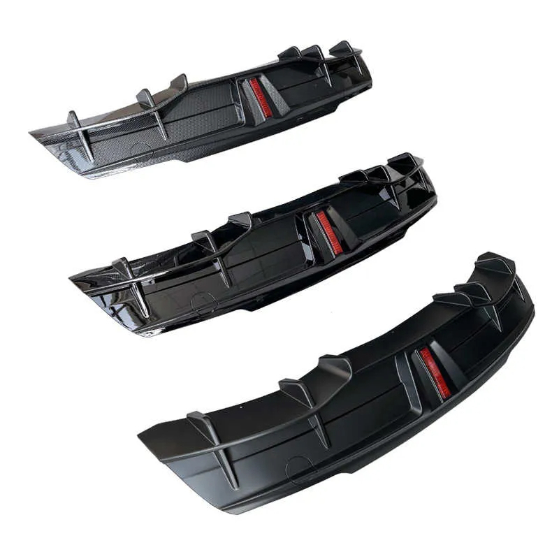 Rear Diffuser for Tesla Model Y with LED Lights-TESGOD
