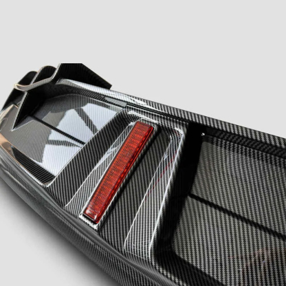 Rear Diffuser for Tesla Model Y with LED Lights-TESGOD