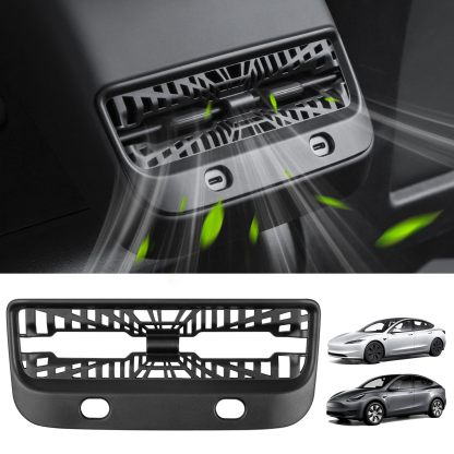 Tesla Model Y/3 Rear Seat Vent Cover Frame and Under Seat Outlet Cover-TESGOD