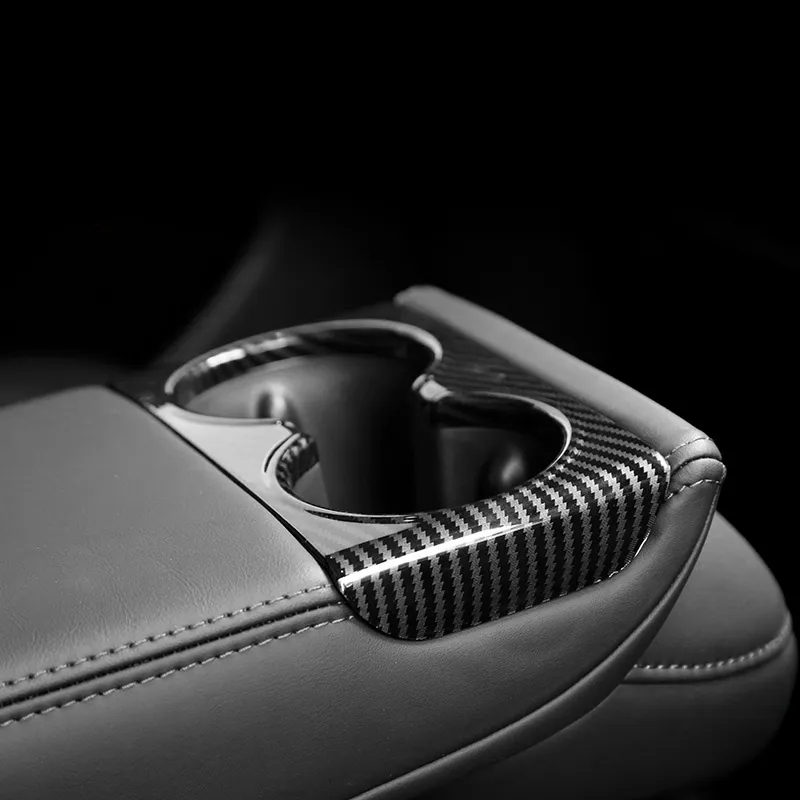 Rear Seat Cup Holder Protection Cover For Tesla Model 3 Highland（2024+）-TESGOD