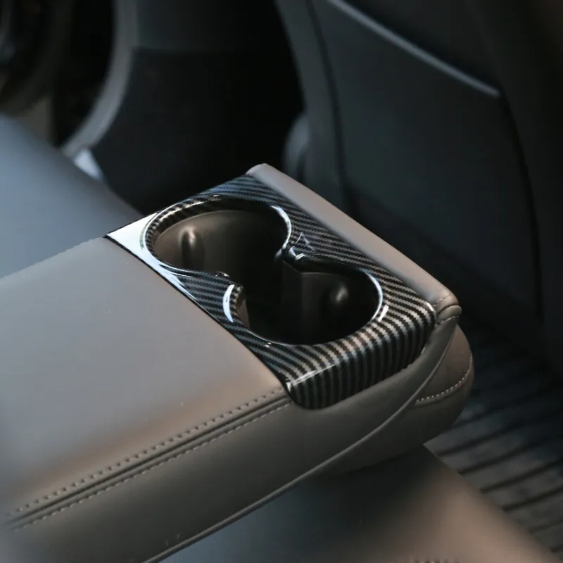 Rear Seat Cup Holder Protection Cover For Tesla Model 3 Highland（2024+）-TESGOD