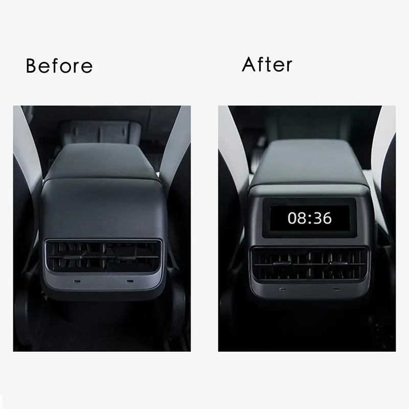 Rear climate & Media Control Screen for Tesla Model 3/Y-TESGOD