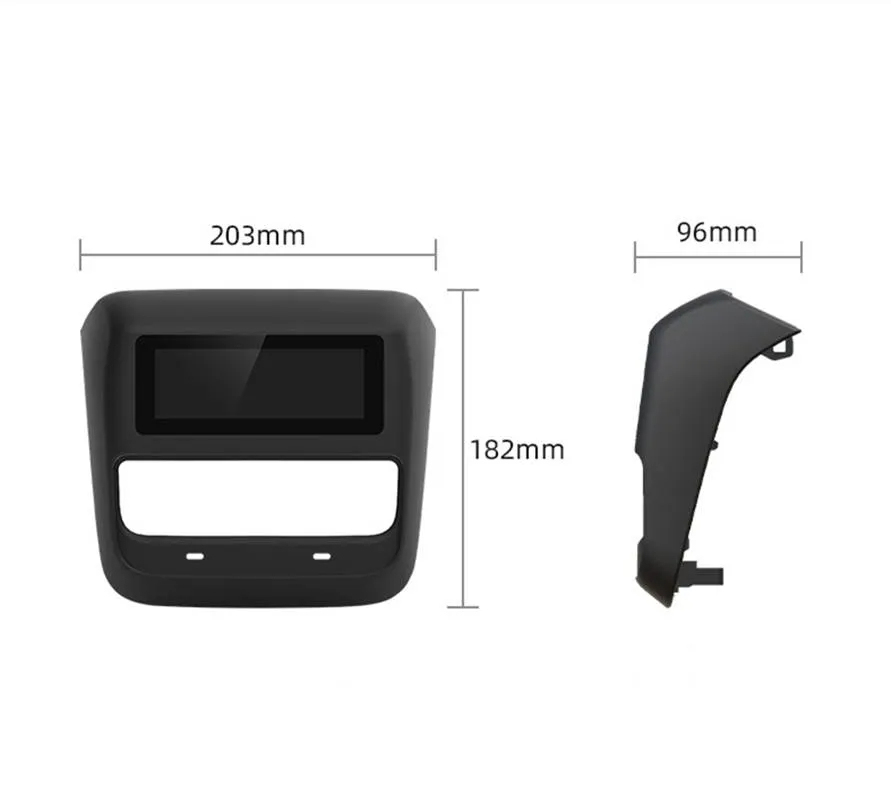 Rear climate & Media Control Screen for Tesla Model 3/Y-TESGOD