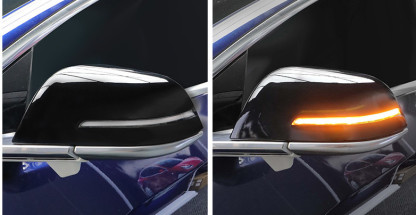 Replacement Side Mirrors with Turn Signals for Tesla Model 3/Y (2017-2024)-TESGOD