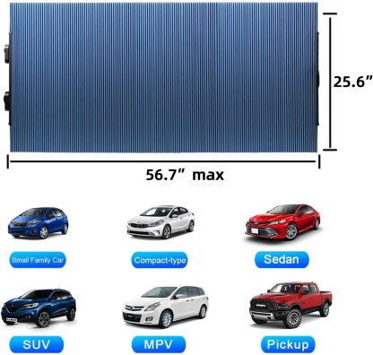 Retractable Tesla Model 3/Y Sunshades-TESGOD
