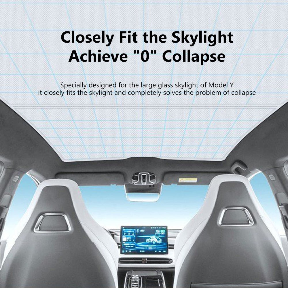 Roof Sunshade for Tesla Model 3（2017-2024+）/ Model Y（2020-2024）-TESGOD