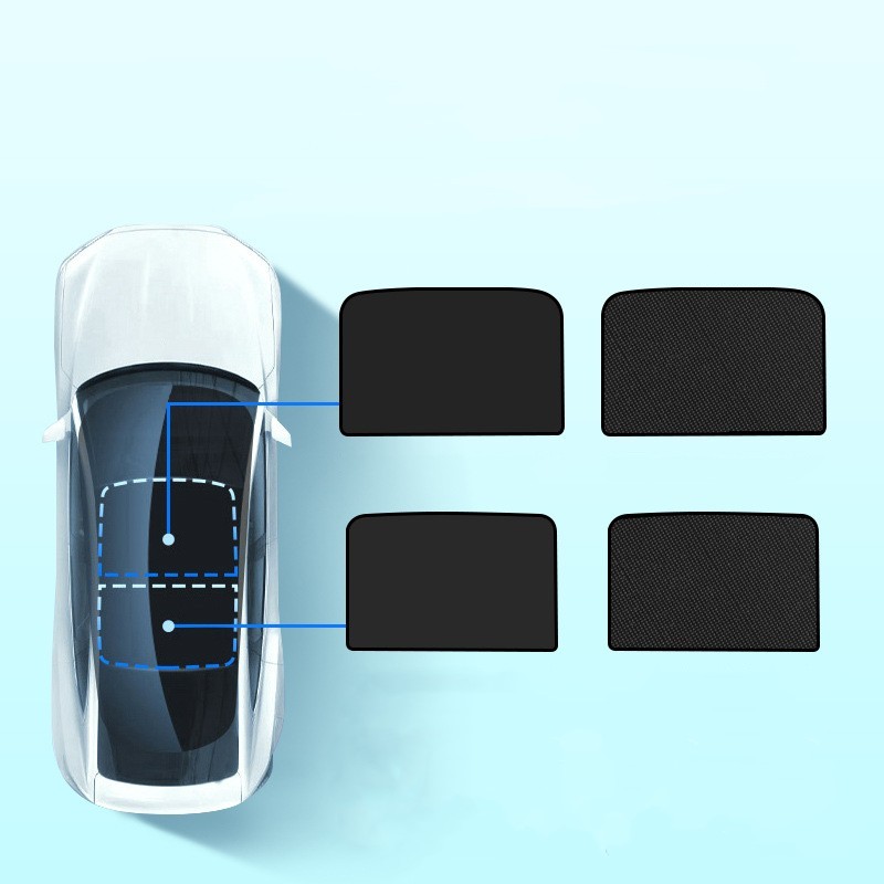 Roof Sunshade for Tesla Model 3（2017-2024+）/ Model Y（2020-2024）-TESGOD