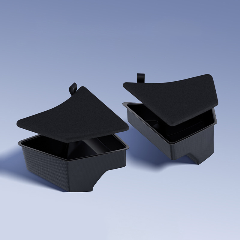 Trunk Side Storage Boxes for Tesla Model 3（2021-2025+）/ Y（2020-2025+）(2pcs)-TESGOD