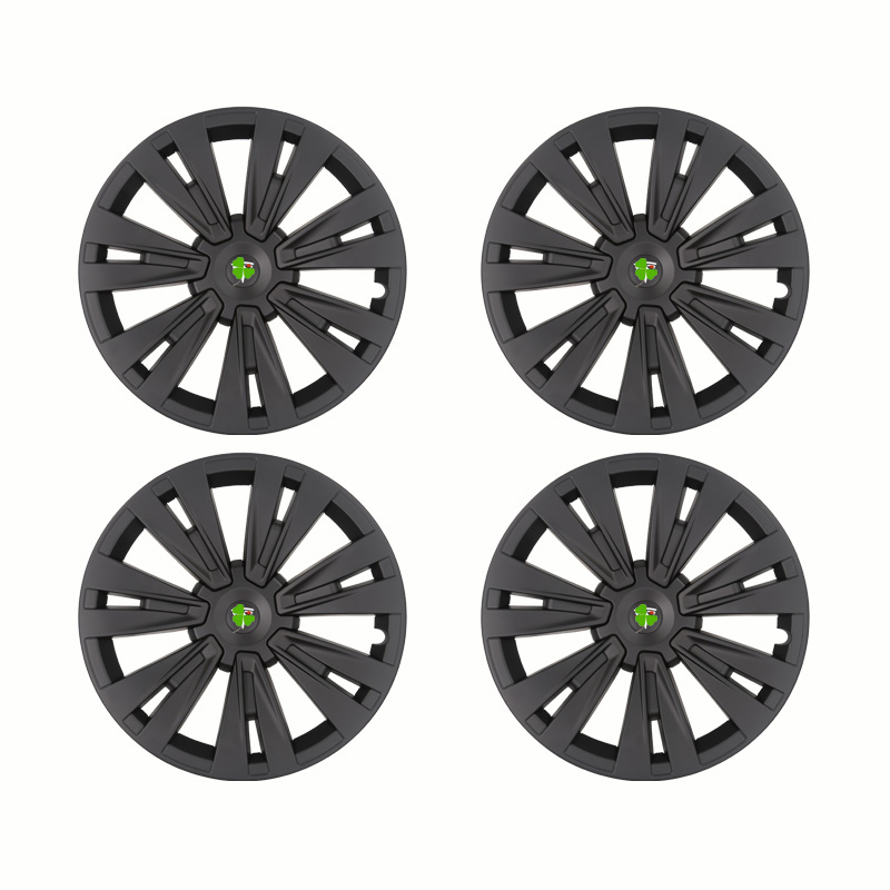 4PCS HubCap Wheel Covers for Tesla Model Y (19-inch)-TESGOD