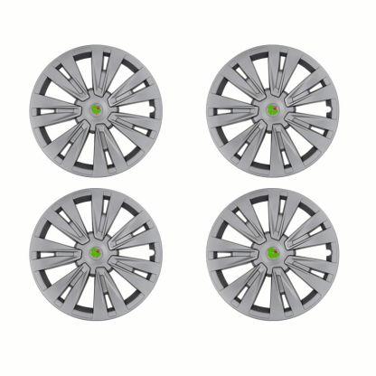 4PCS HubCap Wheel Covers for Tesla Model Y (19-inch)-TESGOD