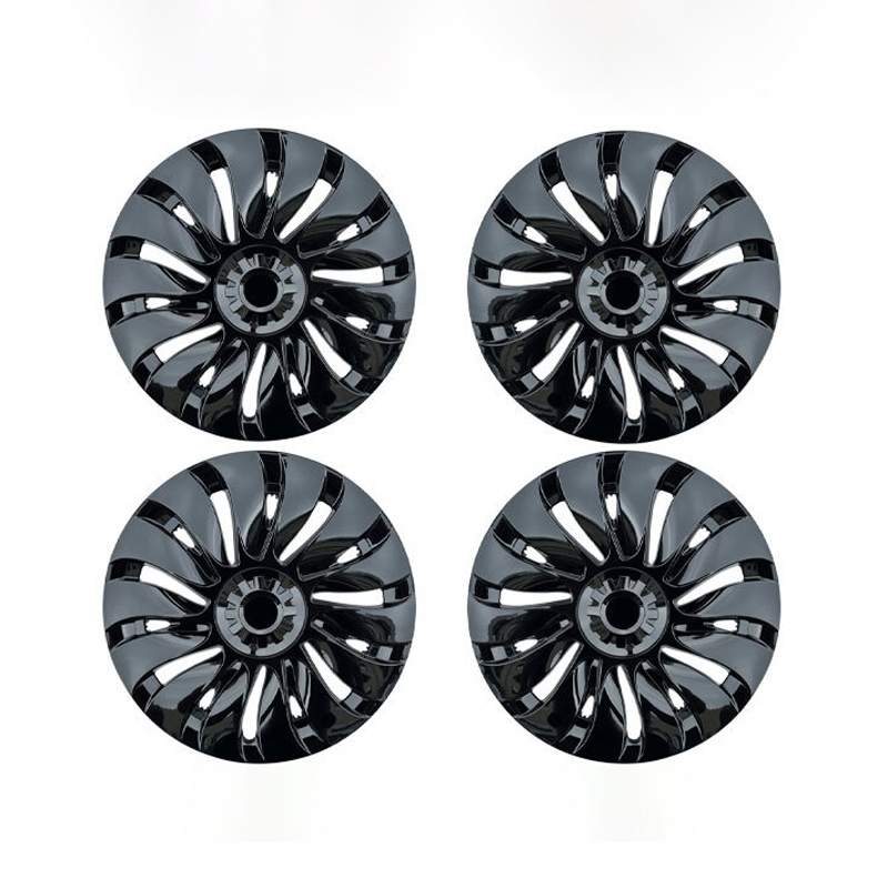 4pcs Tesla Model Y Wheel Covers for 19-Inch Wheels-TESGOD