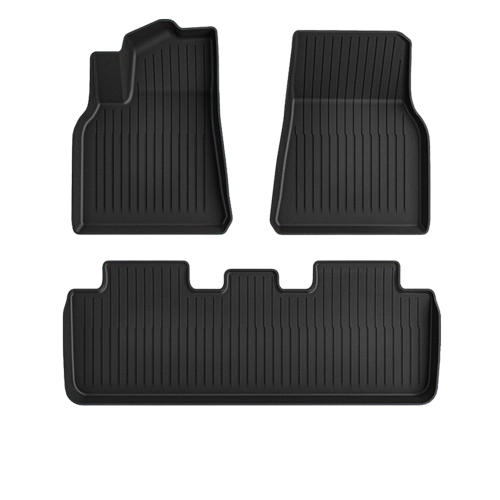 TPE All-Weather Floor Mats for Tesla Model Y (2020-2024) / Model 3 (2021-2024)-TESGOD
