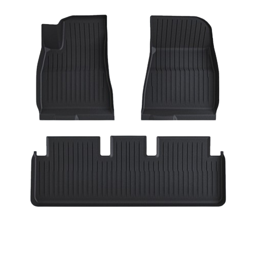 TPE All-Weather Floor Mats for Tesla Model Y (2020-2024) / Model 3 (2021-2024)-TESGOD