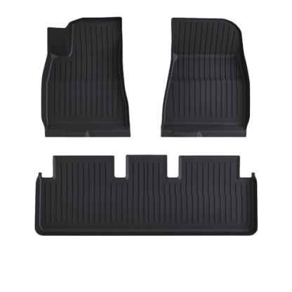TPE All-Weather Floor Mats for Tesla Model Y (2020-2024) / Model 3 (2021-2024)-TESGOD