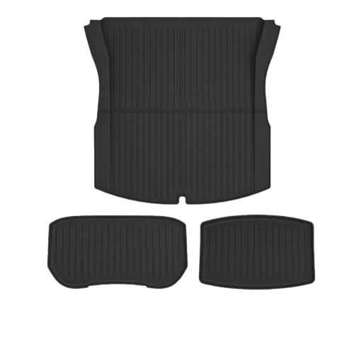 TPE All-Weather Floor Mats for Tesla Model Y (2020-2024) / Model 3 (2021-2024)-TESGOD