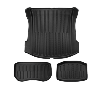 TPE All-Weather Floor Mats for Tesla Model Y (2020-2024) / Model 3 (2021-2024)-TESGOD