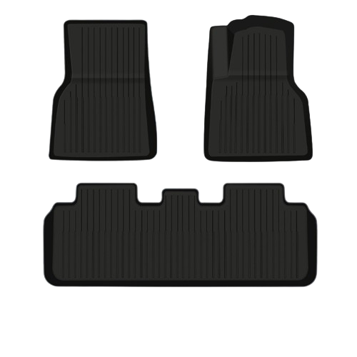 TPE All-Weather Floor Mats for Tesla Model Y (2020-2024) / Model 3 (2021-2024)-TESGOD