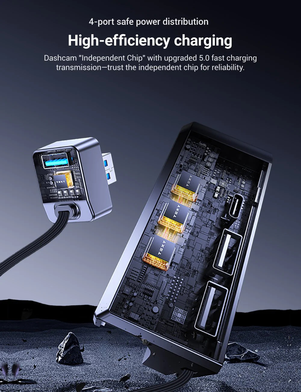 Screen Docking Station for Tesla Model 3/Y（2020-2024）-TESGOD