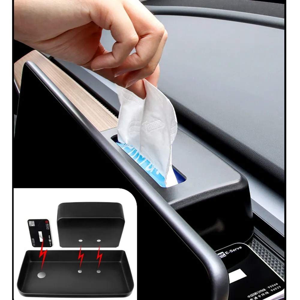 Screen Rear Storage Tray for Tesla Model 3/Y-TESGOD