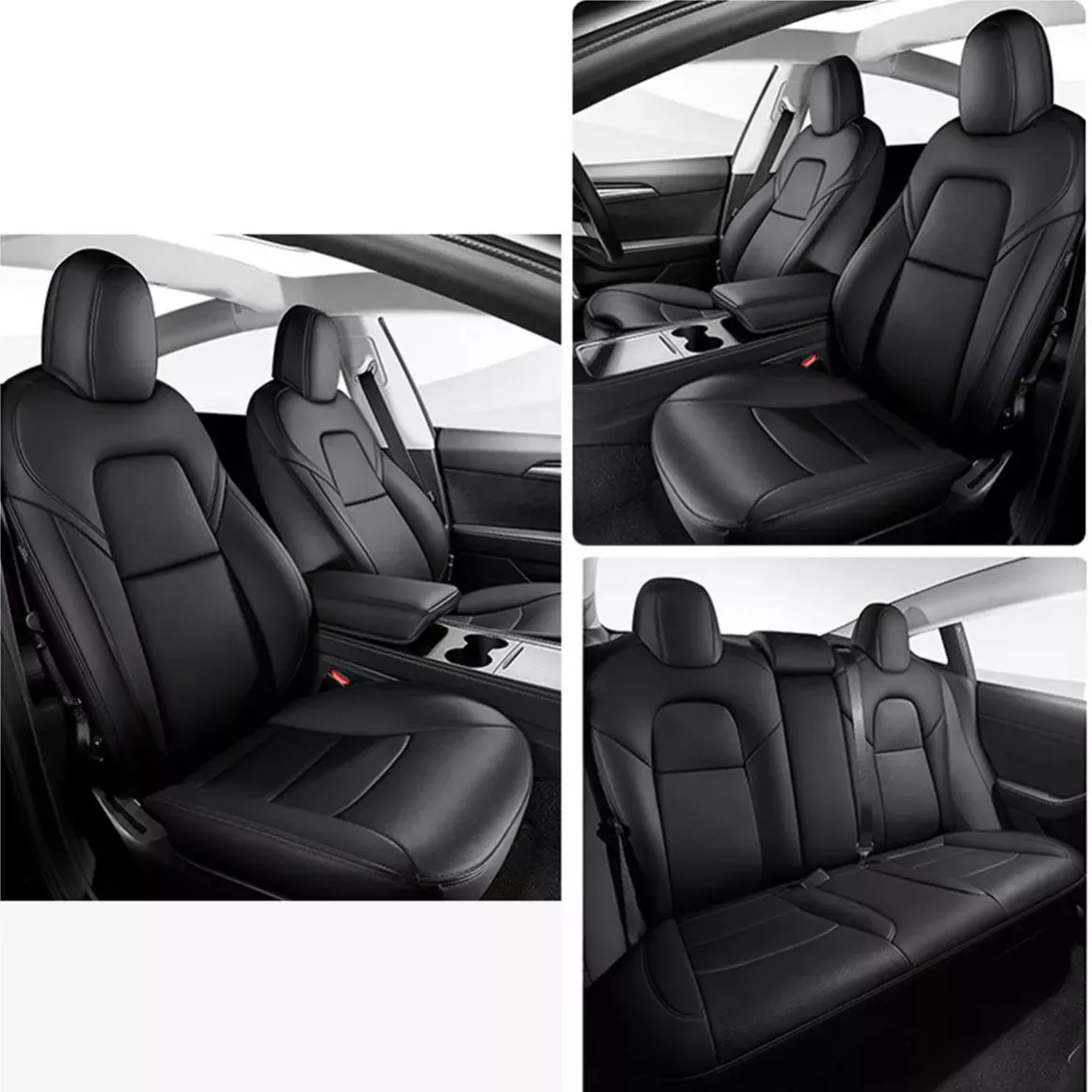 Tesla Model 3 Highland Seat Covers-TESGOD