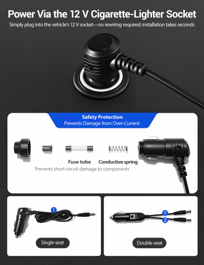 Seat Ventilation Seat Covers for Model 3 Highland & Model Y Juniper