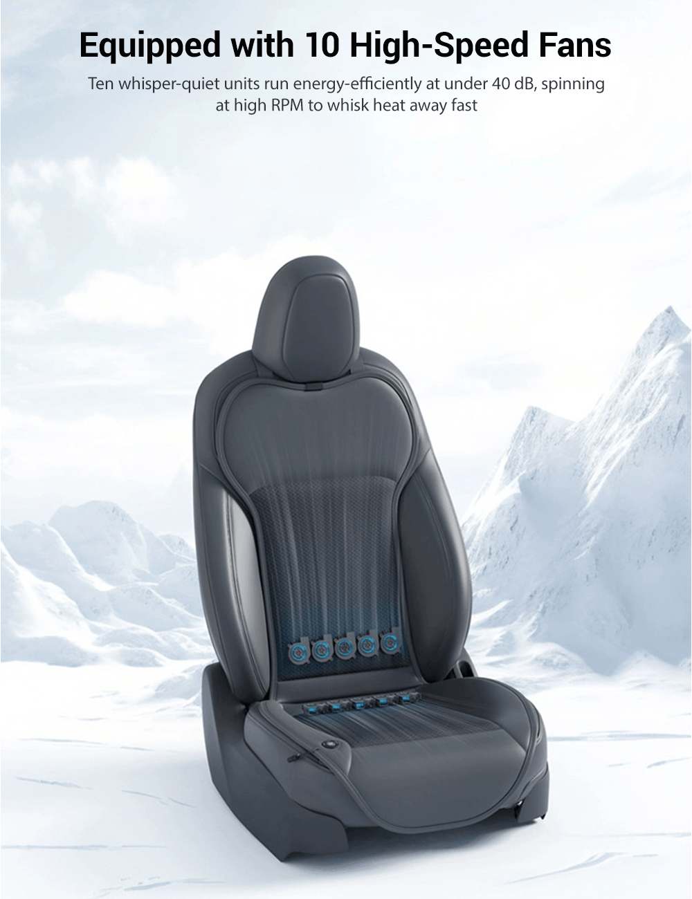 Seat Ventilation Seat Covers for Model 3 Highland & Model Y Juniper