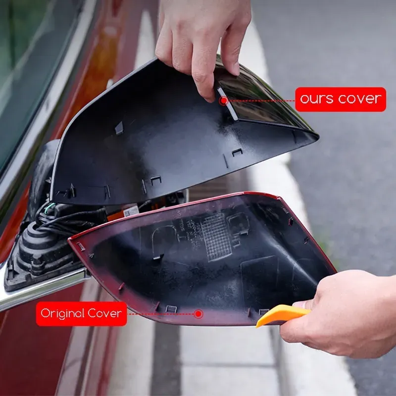 Side Mirror Replacement Covers for Tesla Model Y (2020-2024)-TESGOD