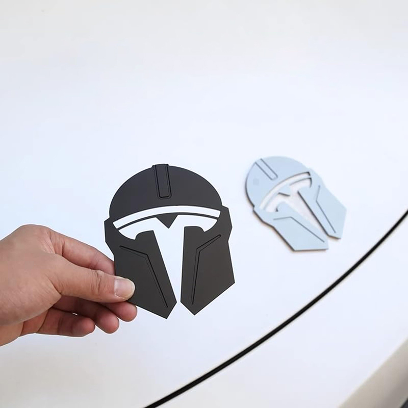 Tesla Model 3/Y Mandalorian Logo Decoration Sticker-TESGOD