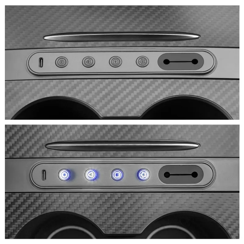 Smart Center Control Physical Buttons for Tesla Model 3/Y-TESGOD