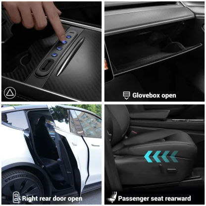 Smart Center Control Physical Buttons for Tesla Model 3/Y-TESGOD