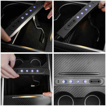 Smart Center Control Physical Buttons for Tesla Model 3/Y-TESGOD