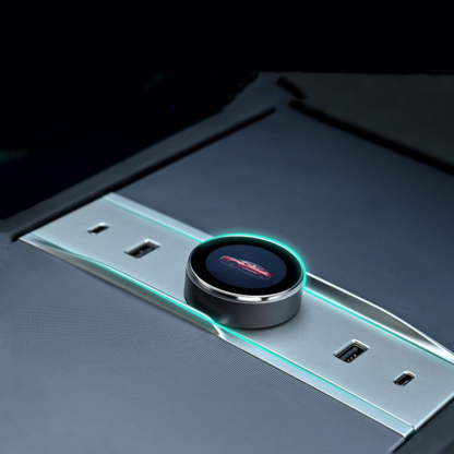 Smart Rotating Gear Shift Dock for Tesla Model 3 Highland - With Display and Quick Charge Ports-TESGOD