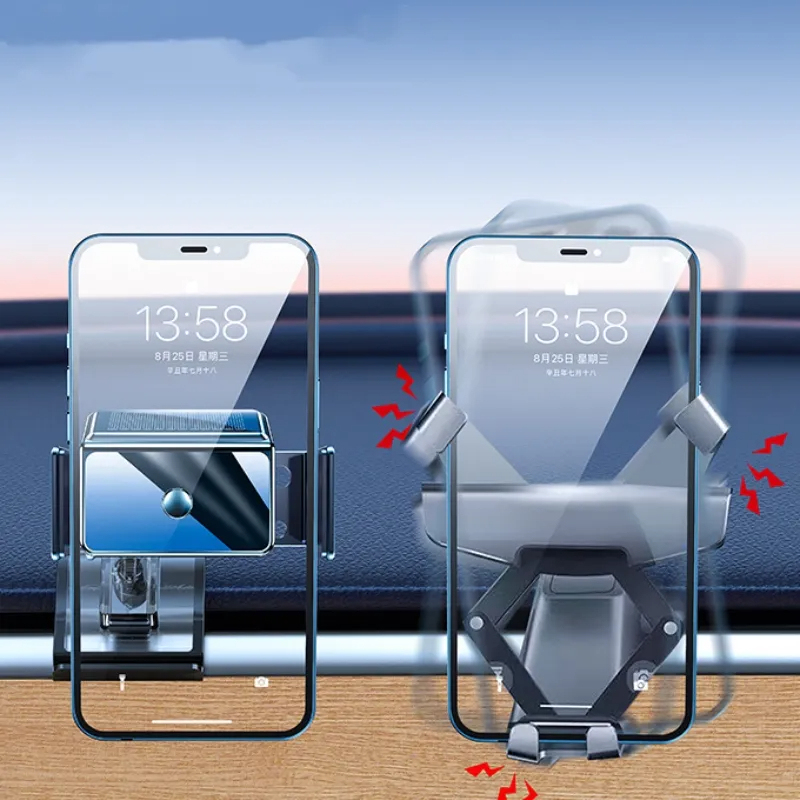 Solar Phone Holder for Model 3/Y-TESGOD