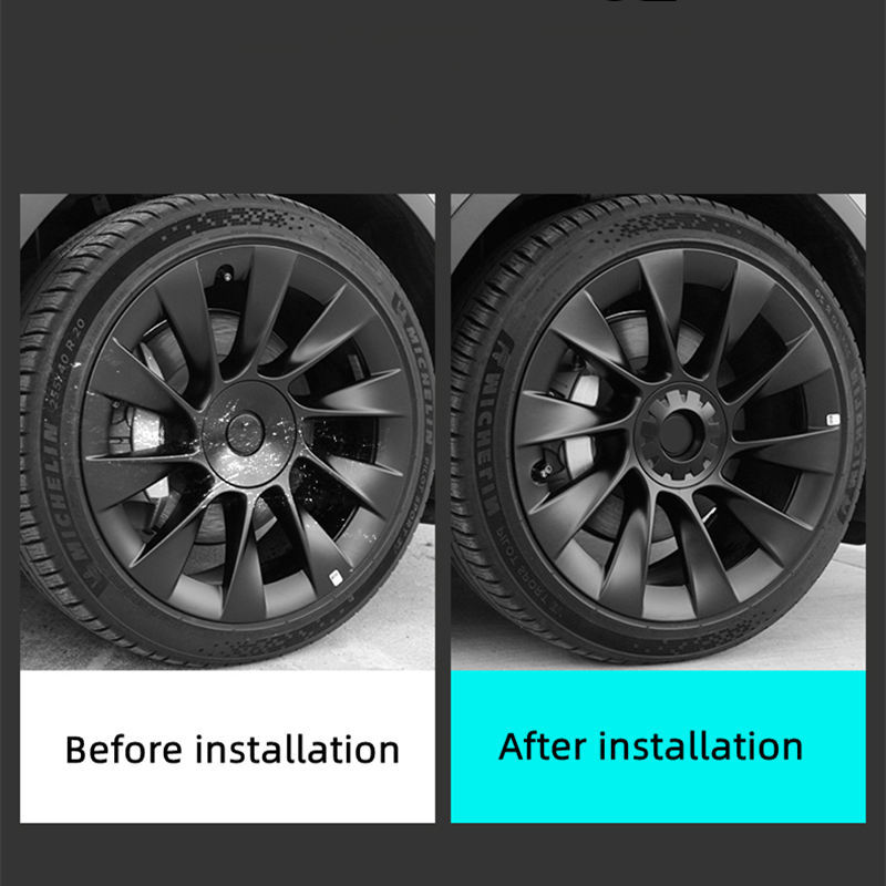 Sprocket Cap for Tesla Model Y 20" Induction Wheel (Set of 4)-TESGOD