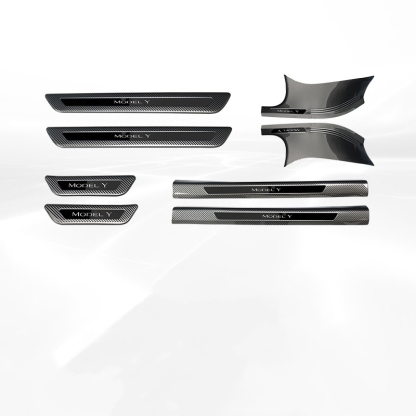 Stainless Steel Threshold Protection Strip for Tesla Model 3/Y-TESGOD