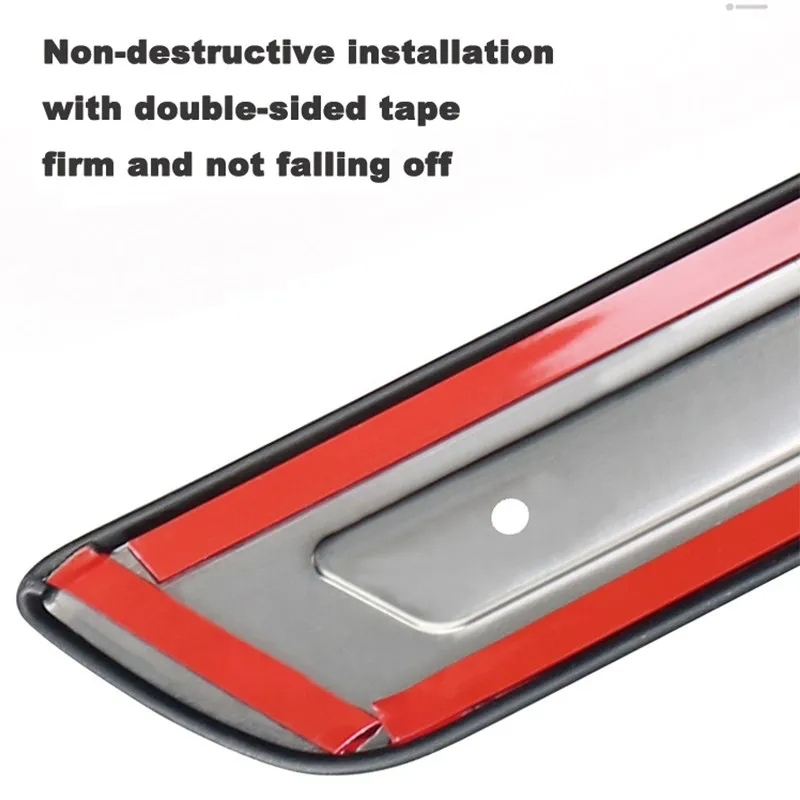 Stainless Steel Threshold Protection Strip for Tesla Model 3/Y-TESGOD