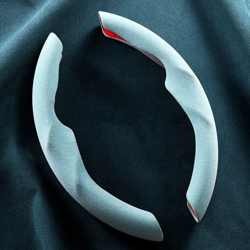 Steering Wheel Cover for Tesla Model 3/Y (2 Piece Kit)-TESGOD