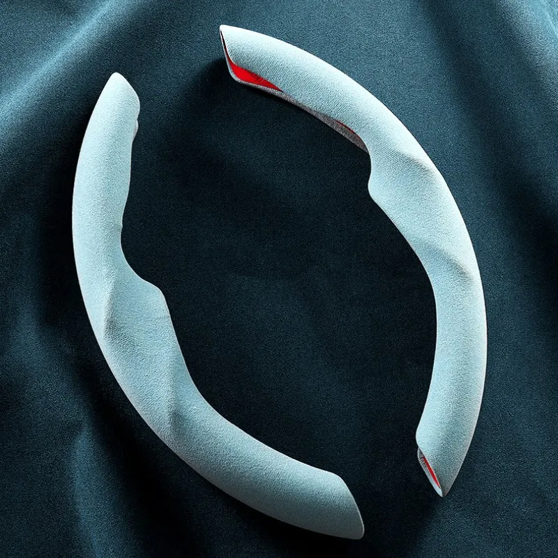 Steering Wheel Cover for Tesla Model 3/Y (2 Piece Kit)-TESGOD